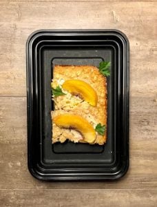 Read more about the article Baked Peach Oatmeal
