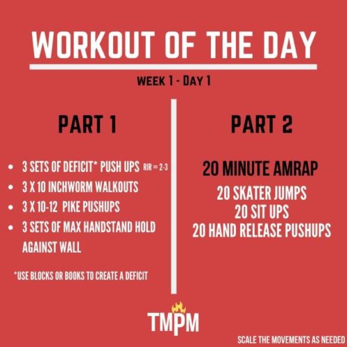 Home Based Training Plan THE MEAL PREP MANUAL