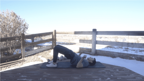 Glute Bridges - THE MEAL PREP MANUAL