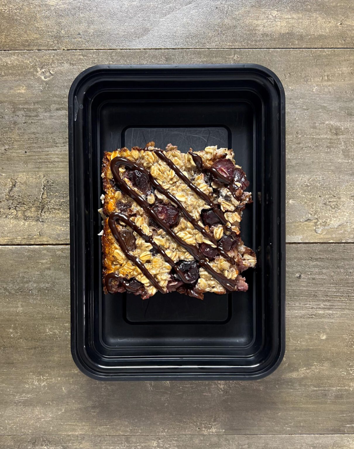 Dark Chocolate Cherry Baked Oatmeal THE MEAL PREP MANUAL