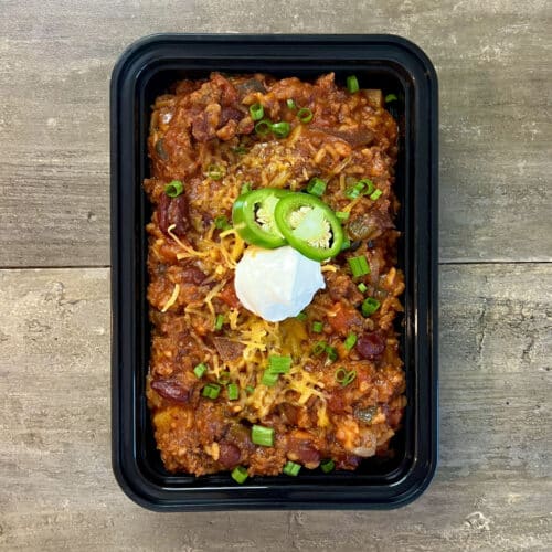 Big Boy Chili THE MEAL PREP MANUAL
